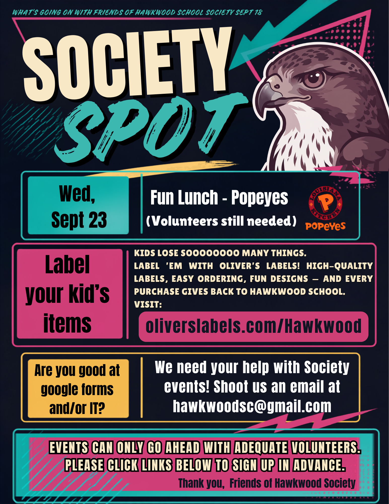 society spot sept 18